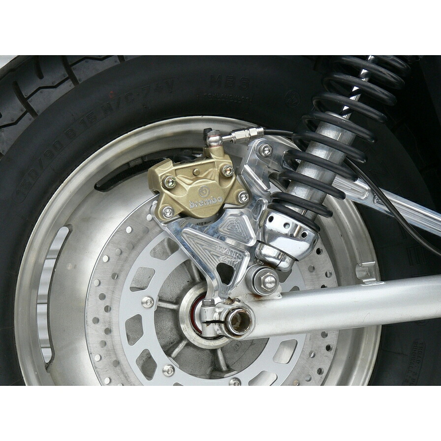 OVER オーヴァー リアキャリパーサポート ブレンボ2P/カニ用 V-MAX 1200 YAMAHA ヤマハ キャリパーサポート・ブラケット ブレーキ|ウェビック 店