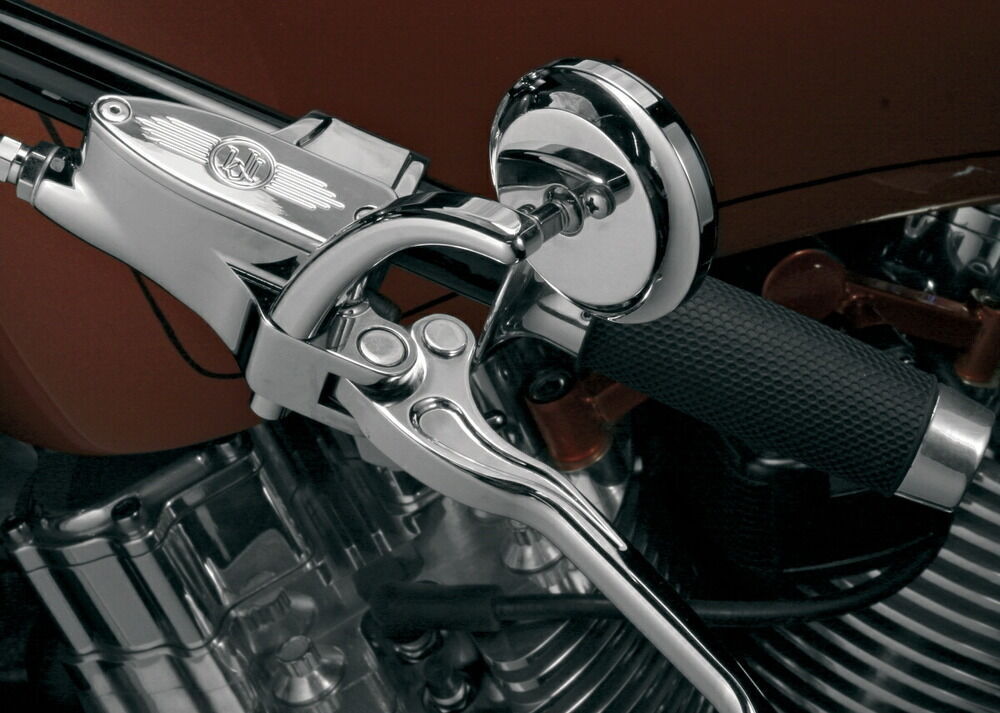 TODD’S CYCLE トッズサイクル MIRROR SHOOTER LEFT CHR [0640-0433] ミラー ハンドル