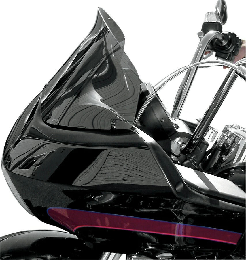 WIND VEST ウィンドベスト WINDSHIELD 10'DRKSMK FLTR Road Glide EFI - 2007 2009 1998 2002 Custom FLTRX 2010 2013 Ultra FLTRU 2011 Glide-Injected FLTR-I 2006 HARLEY-DAVIDSON ハーレーダビッドソン スクリーン 外装|ウェビック 店
