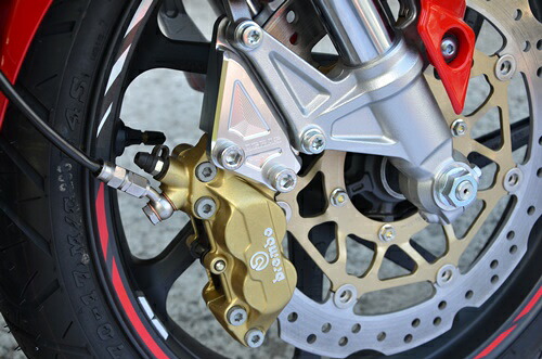 AGRAS アグラス フロントキャリパーサポート CBR250RR2017- HONDA ホンダ キャリパーサポート・ブラケット ブレーキ