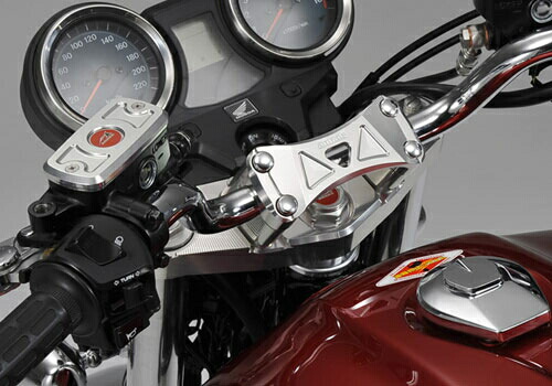 AGRAS アグラス トップブリッジ ハンドルアッパーブラケット付き CB1100 HONDA ホンダ ハンドル周辺パーツ ハンドル
