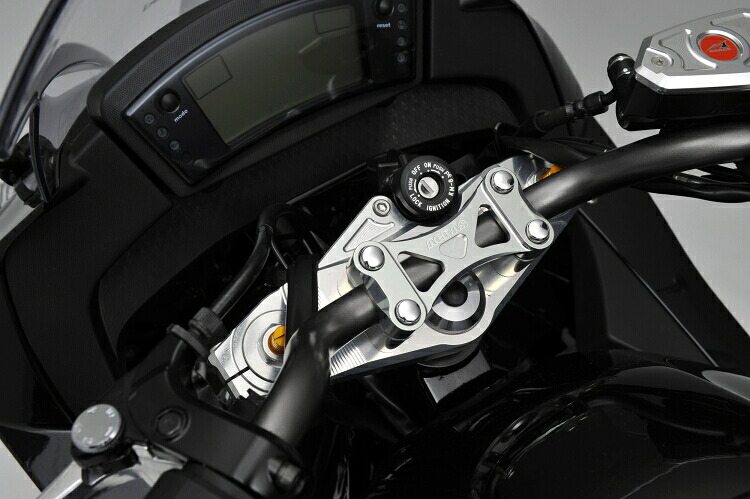 AGRAS アグラス トップブリッジ　ハンドルアッパーブラケット付 ニンジャ400R KAWASAKI カワサキ トップブリッジ ハンドル周辺パーツ ハンドル