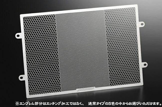 ETCHING FACTORY エッチングファクトリー FZS1000/1000S(01-05)用 ラジエターガード FZS1000フェザー YAMAHA ヤマハ ラジエーターコアガード・オイルクーラーコアガード 冷却関連 エンジン｜ウェビック　店 13,976円
