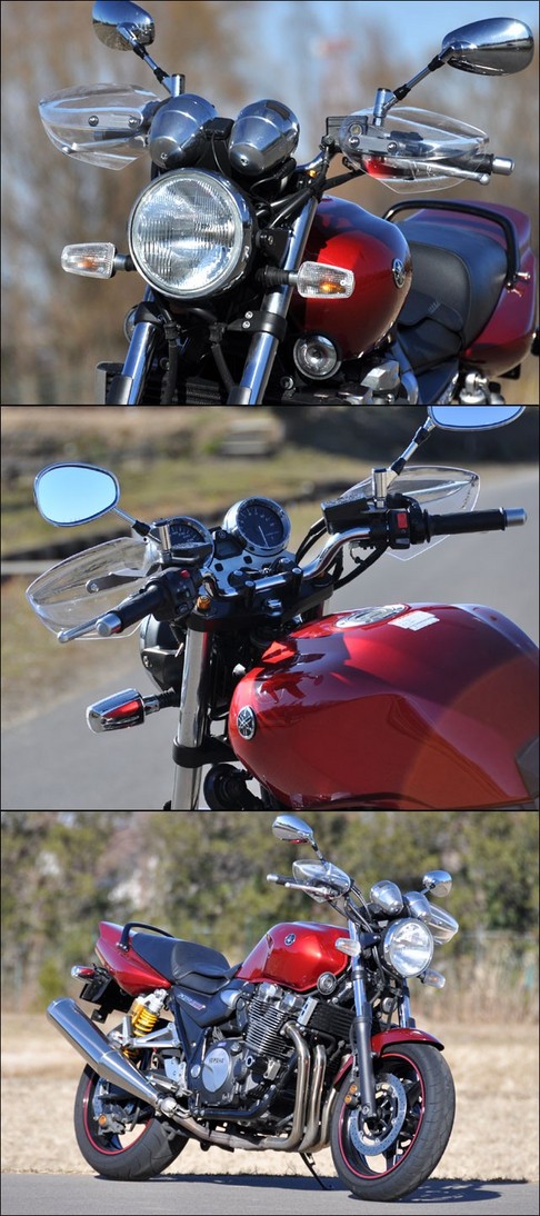 CHIC DESIGN シックデザイン ガイラガントレット XJR1300 YAMAHA ヤマハ ハンドガード・ナックルガード ハンドル周辺パーツ ハンドル｜ウェビック　店