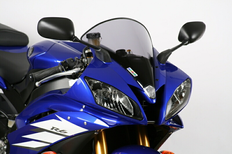 MRA エムアールエー スクリーン オリジナル YZF-R6 YAMAHA ヤマハ 外装 カラー：スモーク/グラデーション有り