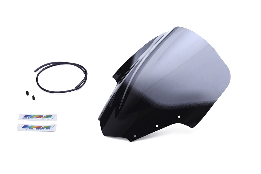 MRA エムアールエー スクリーン レーシング FZ1 FAZERRN17N[フェザー] FAZERRN21J[フェザー] YAMAHA ヤマハ 外装 カラー：スモーク／グラデーション有り