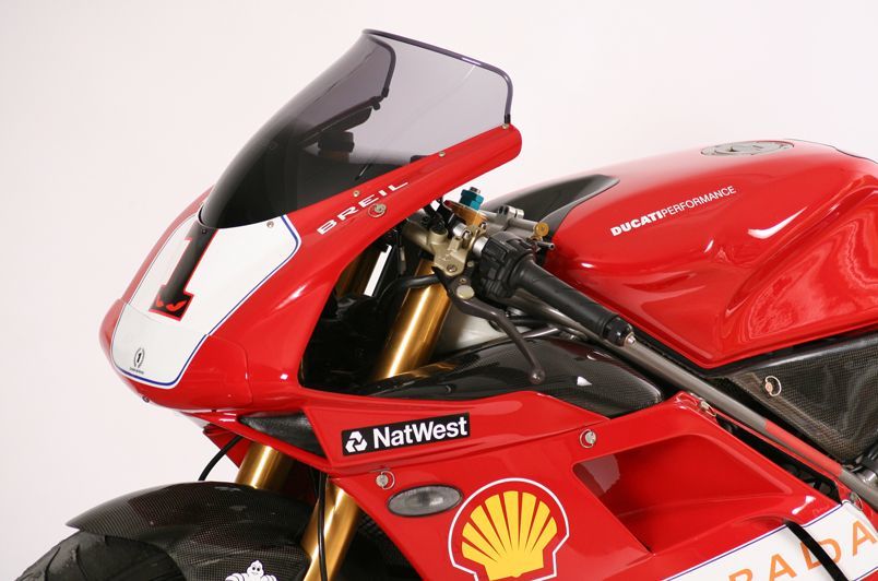 MRA エムアールエー スクリーン スポイラー 748 748BIPOSTO 748MONOPOSTO 916 916STRADA 996 996BIPOST 996MONOPOSTO[モノポスト] 996R 996SPS 998 DUCATI ドゥカティ 外装 カラー：ブラック/グラデーション無し