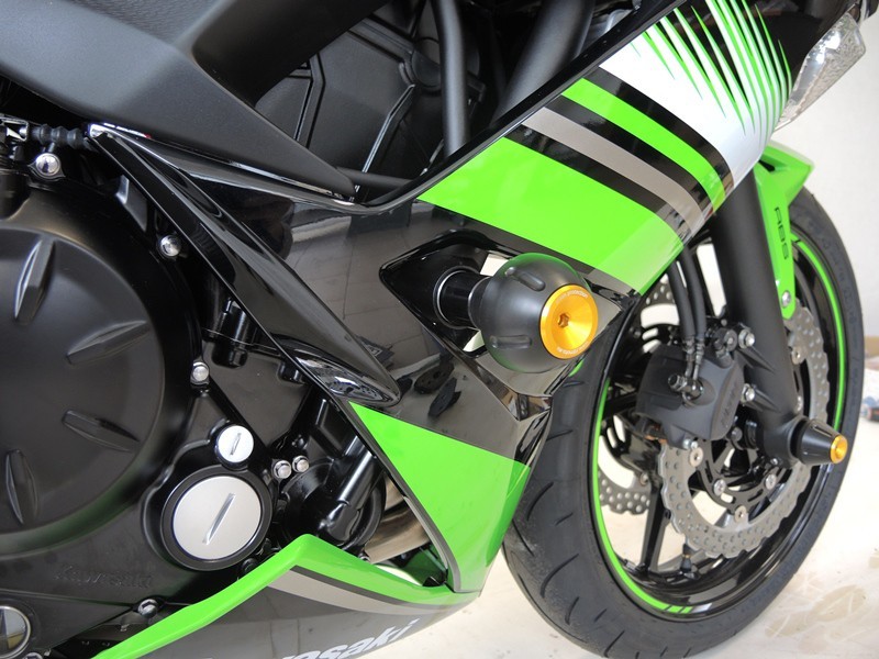 Colour:white クラッシュプロテクター Colour:orange ガード・スライダー アールディーモト RDmoto 【Crash protectors】 polyamid aluminium anodized