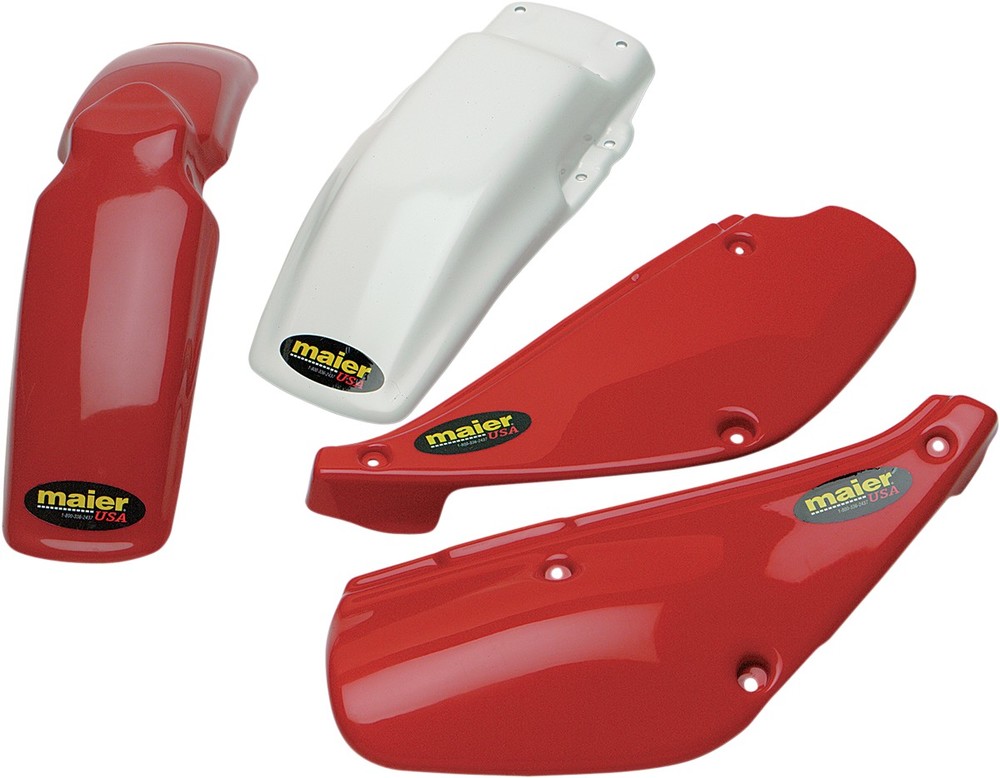 MAIER メイヤー フロントフェンダー レッド XR80 1977-82用【FRNT FENDER 77-82 RD [M13600]】 XR75K 1977 - 1978 XR80R 1979 1982 HONDA ホンダ フェンダー関連 外装
