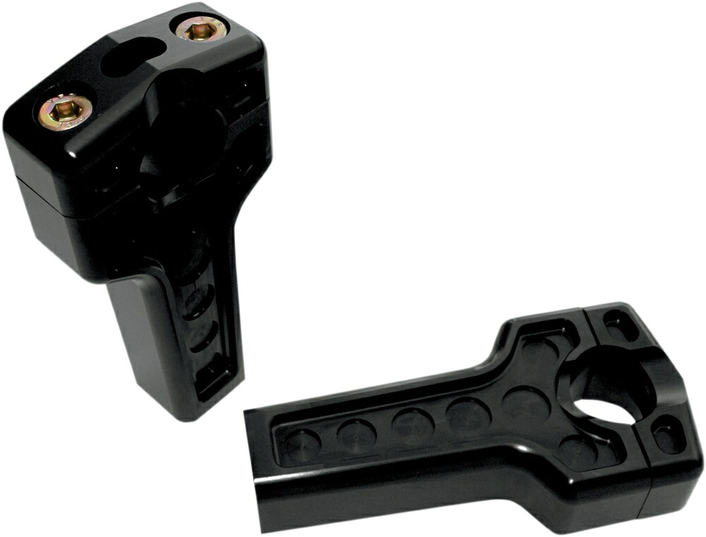 JOKER MACHINE ジョーカーマシーン ライザーシステム 4'DUAL HD ブラック 【RISER 4' DUAL BLACK [0602-0379]】 ハンドルポスト・ハンドルライザー ハンドル周辺パーツ ハンドル｜ウェビック　店