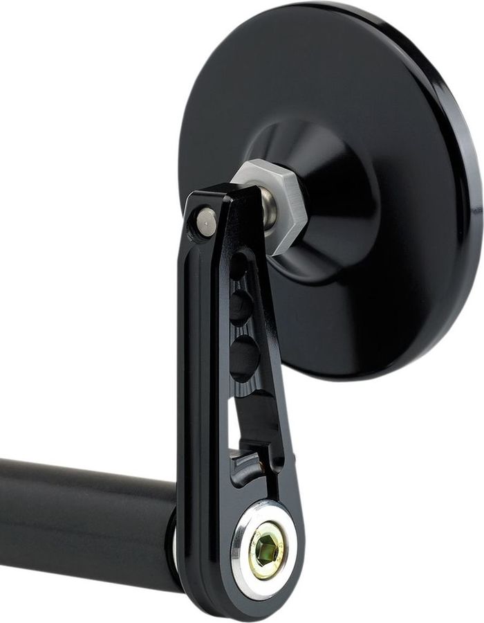 JOKER MACHINE ジョーカーマシーン バーエンドミラー 3 1/4 ステム D ブラック 【MIRROR3 1/4BRND STEMD BLK [0640-0608]】 ミラー ハンドル 18,396円