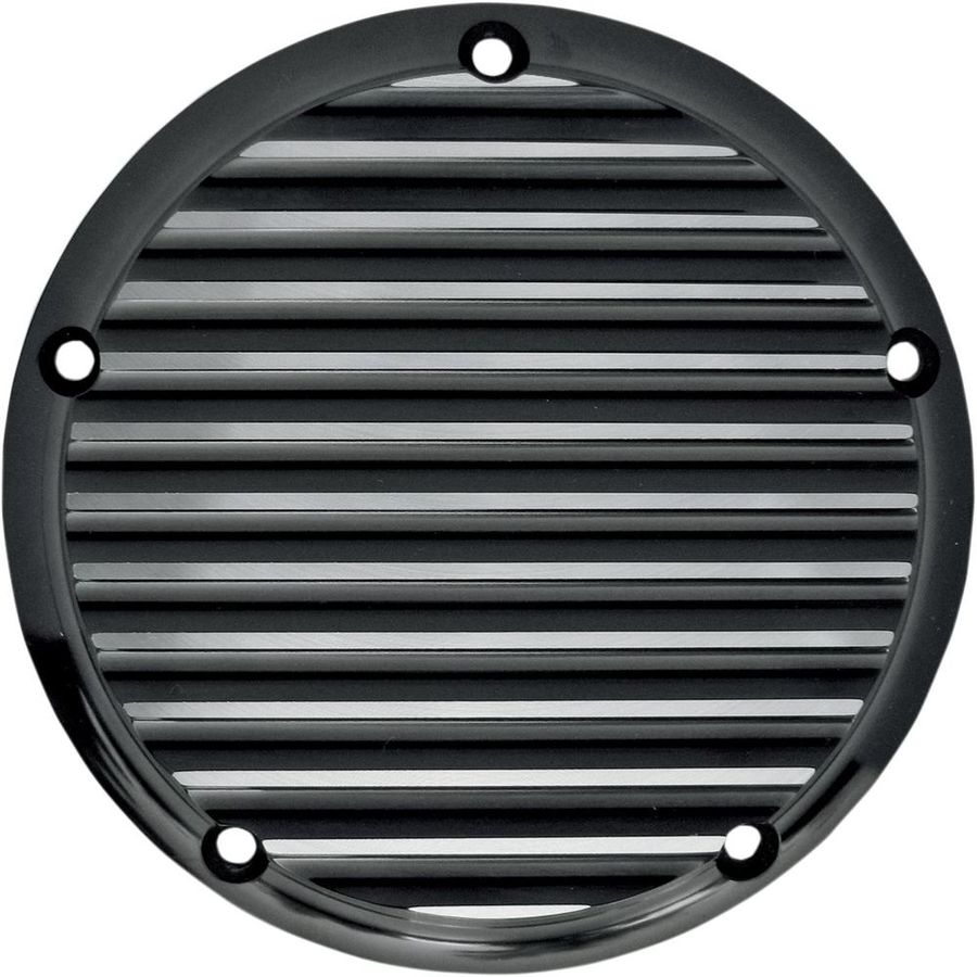 JOKER MACHINE ジョーカーマシーン ダービーカバー5-H フィン ブラック 【COVER DRBY5-H FINNED BLK [1107-0208]】 HARLEY-DAVIDSON ハーレーダビッドソン ダービーカバー エンジンパーツ エンジン 24,416円