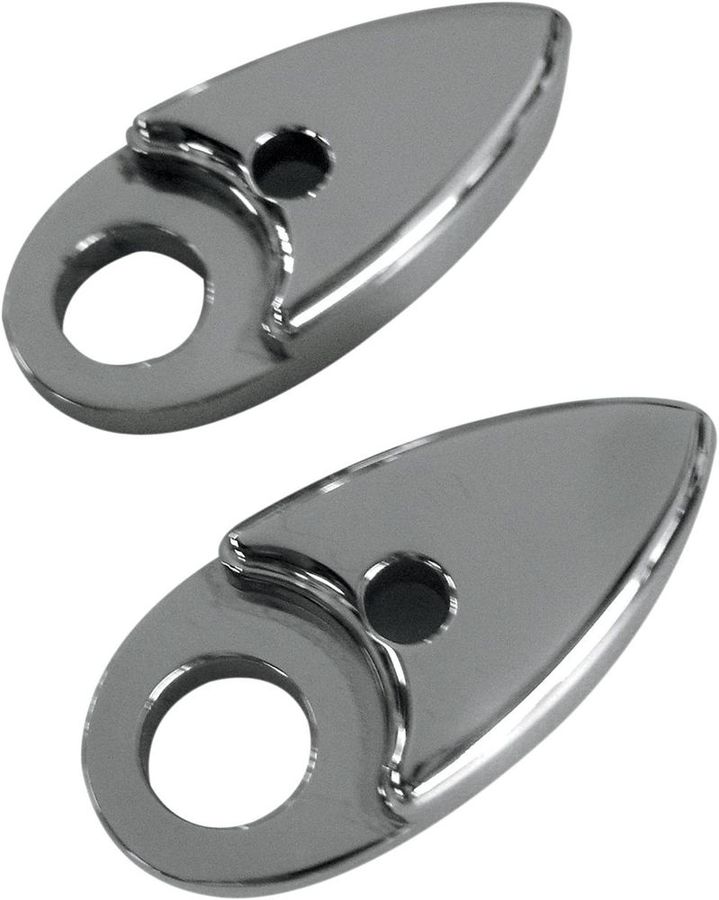 JOKER MACHINE ジョーカーマシーン アダプタープレート クローム02-10ST用 【ADAPTOR PLATE 02-10ST CRM [2040-0638]】 HARLEY-DAVIDSON ハーレーダビッドソン ウインカーステー・マウント 灯火類 電装系