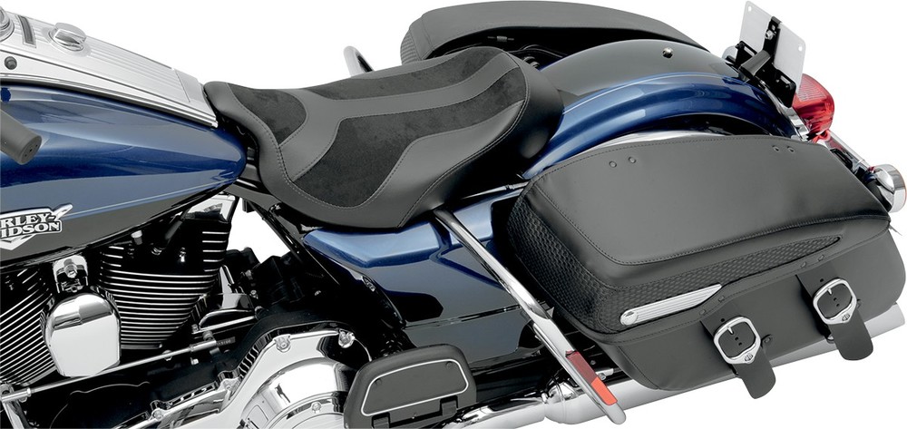SADDLEMEN サドルメン シート CC SIGNATURE SUEDE 【SEAT [0801-0673]】 HARLEY-DAVIDSON ハーレーダビッドソン シート関連 外装｜ウェビック　店