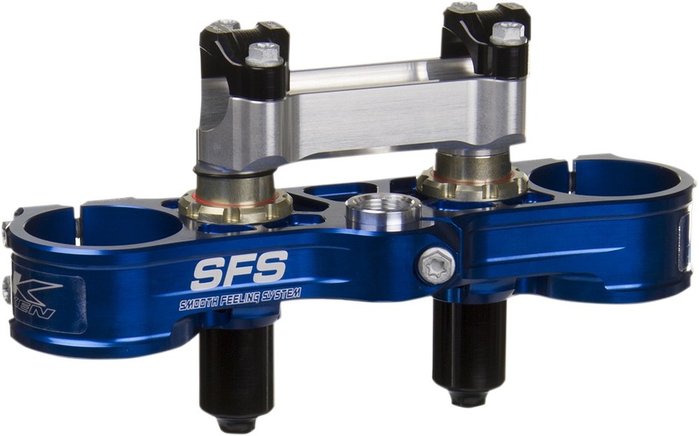 NEKEN ネケン トップクランプ SFSモデル ブルー YZF【NK SFS TOP CLAMP YZF BL [0603-0670]】 YZ250F YZ450F 2016 - 2017 YAMAHA ヤマハ トップブリッジ ハンドル周辺パーツ ハンドル｜ウェビック　店