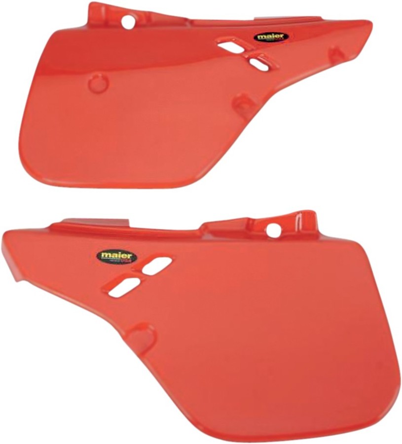 MAIER メイヤー サイドプレート オレンジ CR125 1987-88用【SIDEPLATES 87-8 ORG [M20603]】 CR125R CR250R 1987 CR500R - 1988 HONDA ホンダ サイドカウル・サイドカバー カウル関連 外装