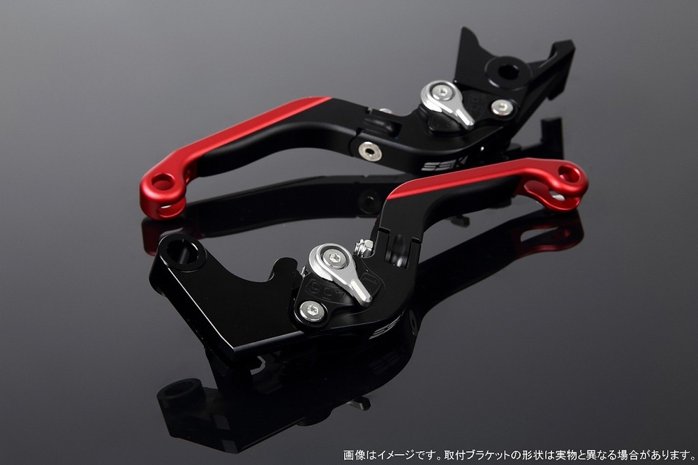 SPEEDRA スピードラ アルミビレットアジャストレバーセット 可倒延長式 アジャスターカラー