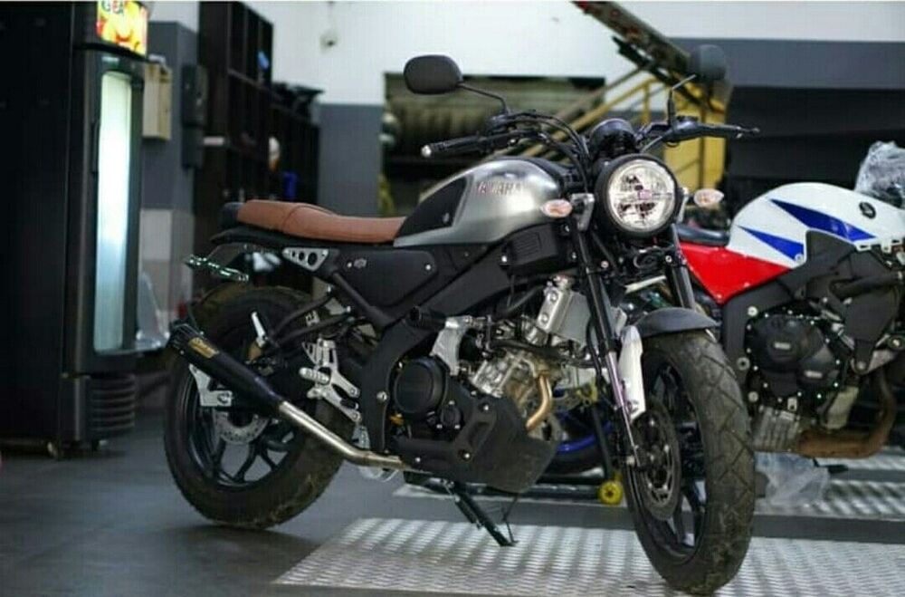 通販国産 ヤマハXSR155 フルエキゾースト マフラーセットT-custom