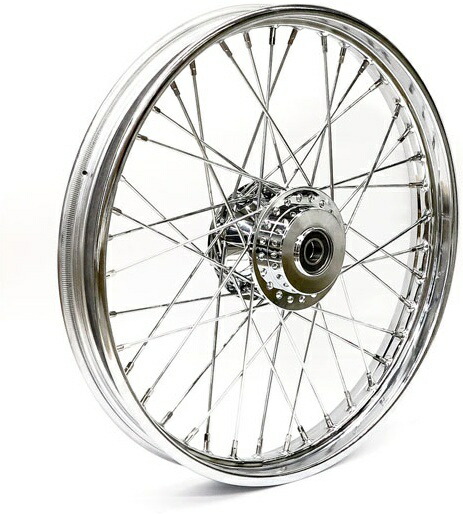 MCS エムシーエス 300×16 front wheel 40 spokes chrome FLHR FLHT FLHX FLT FLTR MCS エムシーエス 300×16 front wheel 40 spokes chrome FLHR FLHT FLHX FLT FLTR