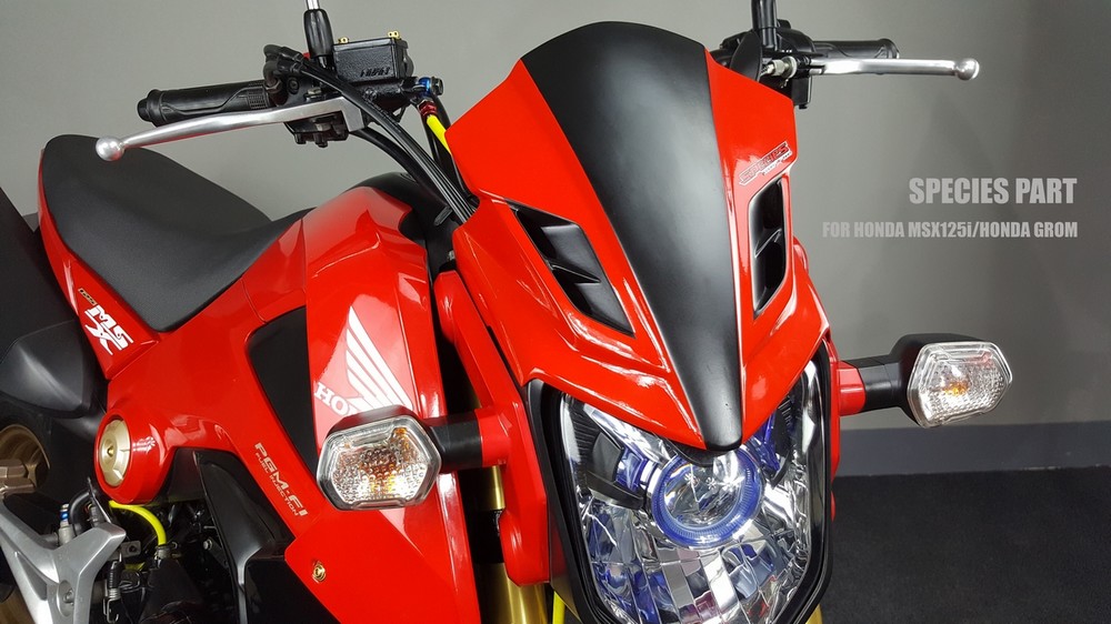 STORM AEROPARTS ストームエアロパーツ ウィンドシールド msx 125i grom HONDA ホンダ スクリーン 外装