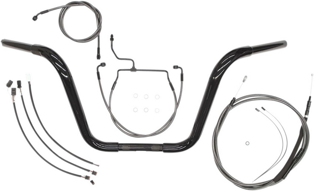MAGNUM マグナム HANDLEBAR W/INSTALL KT BP [0601-3718] ハンドルバー ハンドル｜ウェビック　店