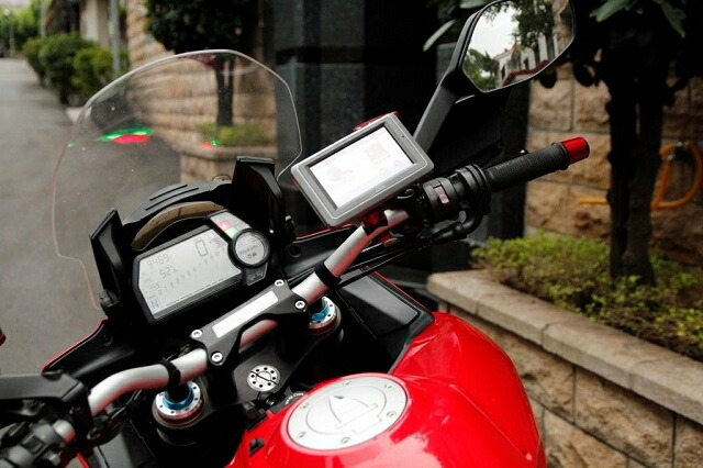 FREECRUISERフリークルーザー各種電子機器マウント・オプションCNCAluminumHookMountKitカラー:ブルーハンドルバー径:19-22mm