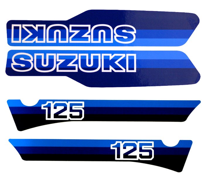 HollyEquip ホーリーエクイップ コンプリートデカールセット RM12581 SUZUKI スズキ ステッカー・デカール 外装