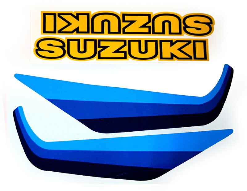 HollyEquip ホーリーエクイップ タンクデカールセット RM25082 SUZUKI スズキ ステッカー・デカール 外装