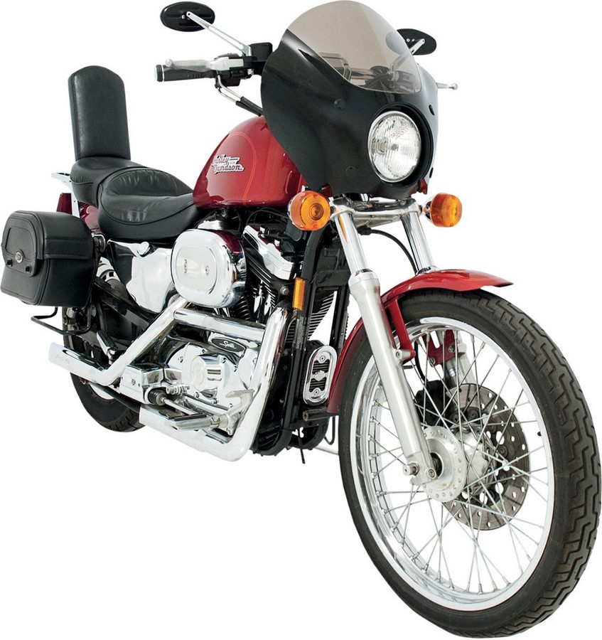 MEMPHIS SHADES メンフィスシェイズ ガントレット式 フェアリング 【FAIRING GAUNTLET [2330-0094]】 XL 1200C Custom 1996 - 2006 EFI 2007 2010 1200V Seventy-Two 2012 2016 883C 1999 2009 HARLEY-DAVIDSON ハーレーダビッドソン ビキニカウル カウル関連 外装
