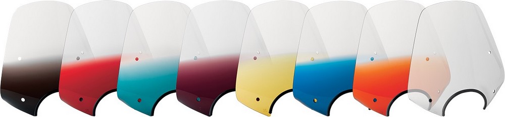 MEMPHIS SHADES メンフィスシェイズ ウインドシールド SHADEモデル ビッグショット バーントオレンジ 【MEM.SHADES BIGSHOT-B.ORG [2313-0025]】 HONDA ホンダ KAWASAKI カワサキ SUZUKI スズキ YAMAHA ヤマハ スクリーン 外装
