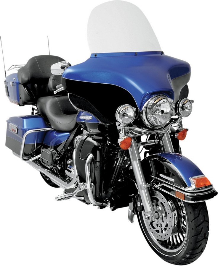 MEMPHIS SHADES メンフィスシェイズ ウインドシールド 15' Hクリアー HARLEY-DAVIDSON FLHT 1996-2013用【15 HD SHLD 96-13 CL [MEP8130]】 ハーレーダビッドソン スクリーン 外装｜ウェビック　店