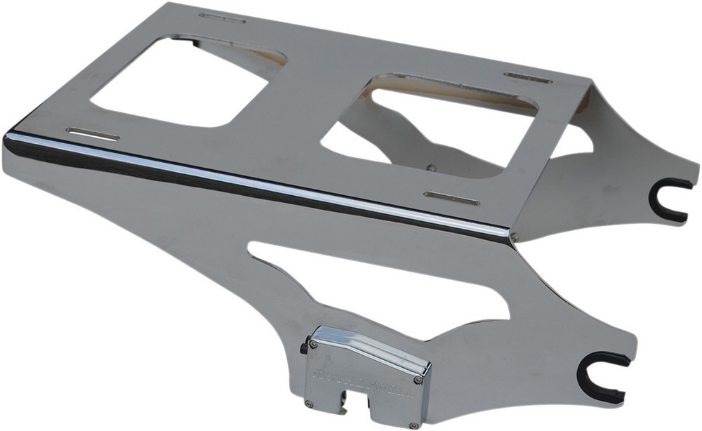 MOTHERWELL マザーウェル ラックTOUR-PACK デタッチ クロームFL14 【RACK TPAK DETACH CRM FL14 [1510-0277]】 HARLEY-DAVIDSON ハーレーダビッドソン リアキャリア 外装｜ウェビック　店