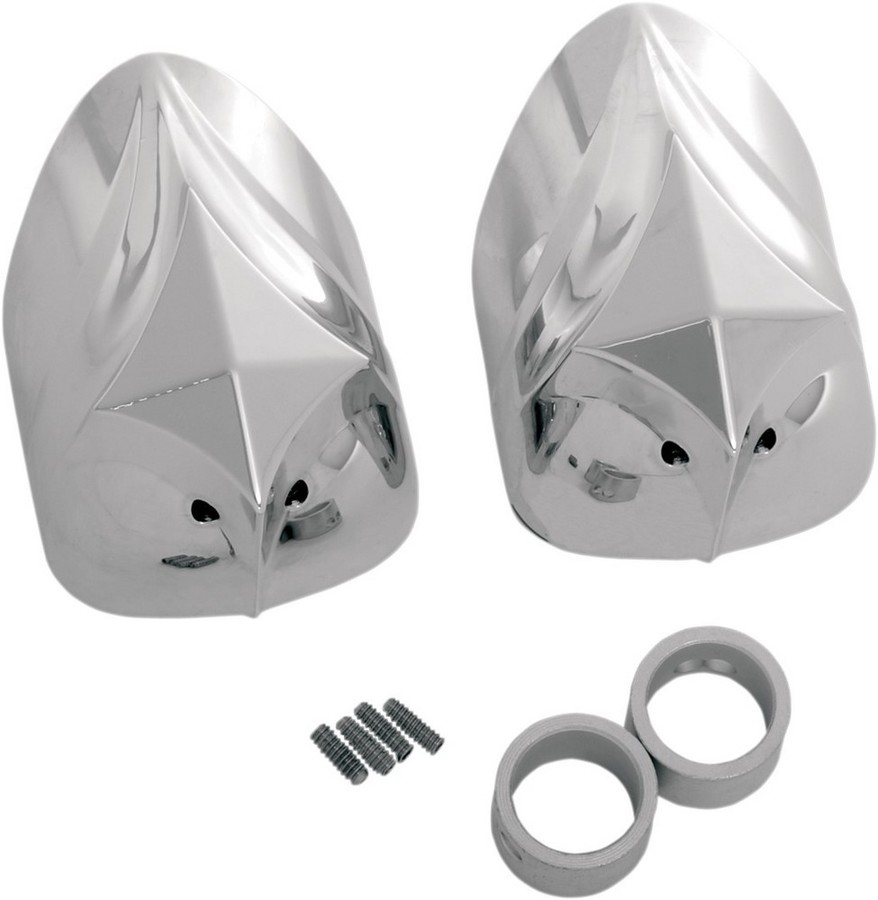 RUSS WERNIMONT DESIGNS ロスワーニモントデザイン アクスルカバー ダイヤ 41mm【COVER AXLE DIAMOND 41MM [0214-0452]】 HARLEY-DAVIDSON ハーレーダビッドソン その他汎用外装部品・ドレスアップパーツ 外装｜ウェビック　店