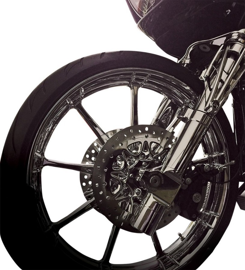 BATTISTINIS バチスチニス フォークレッグキット 49mm クローム 【FORK LOWR LEAD 49MM CHR [0403-0138]】 HARLEY-DAVIDSON ハーレーダビッドソン アウターチューブ サスペンション 足回り｜ウェビック　店
