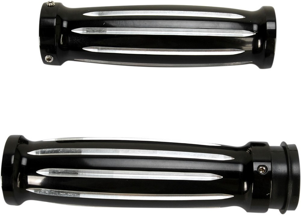 ACCUTRONIX アキュトロニクス グリップ DIAMONDモデル TBW ブラック【GRIPS DIAMOND BK [0630-1454]】 HARLEY-DAVIDSON ハーレーダビッドソン ハンドル｜ウェビック　店