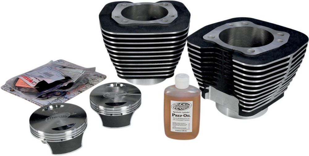 REVOLUTION PERFORMANCE LLC レボリューションパフォーマンス シリンダーキット 107 ブラック 1999-2006用 【CYLINDER KT BLK 99-06 [0903-0808]】 HARLEY-DAVIDSON ハーレーダビッドソン シリンダー エンジンパーツ エンジン
