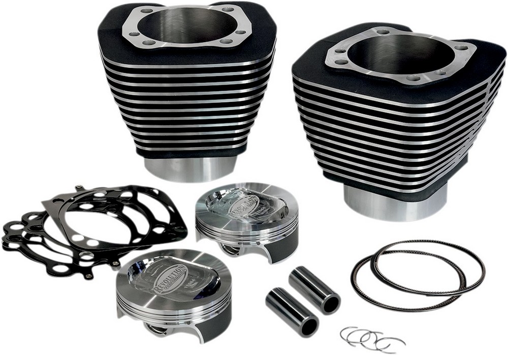 REVOLUTION PERFORMANCE LLC レボリューションパフォーマンス シリンダーキット 117 ブラック 2007-2017用【CYLINDER KIT 07-17 BK [0903-0831]】 HARLEY-DAVIDSON ハーレーダビッドソン シリンダー エンジンパーツ エンジン