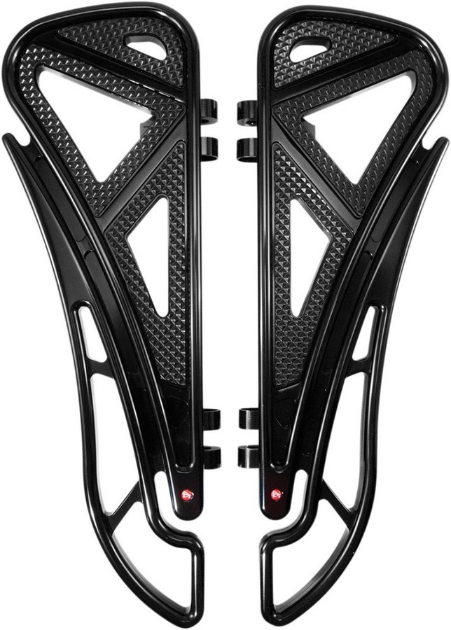BATTISTINIS バチスチニス ドライバーフロアボード WIREFRAMEモデル ブラック 【FLR BRDS DRV WF BLACK [1621-0411]】 HARLEY-DAVIDSON ハーレーダビッドソン フロアボード・ステップボード ステップ 足回り