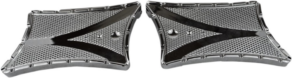 TRASK トラスク タンデムフロアボード V-Lモデル クローム 【FLOORBOARDS PASS V-L CH [1621-0654]】 HARLEY-DAVIDSON ハーレーダビッドソン フロアボード・ステップボード ステップ 足回り