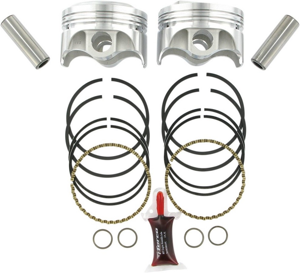 KB PERFORMANCE ケービーパフォーマンス ピストン EVO .010 10.5：1 F 【PISTON [0910-0928]】 HARLEY-DAVIDSON ハーレーダビッドソン エンジンパーツ エンジン｜ウェビック　店 37,345円