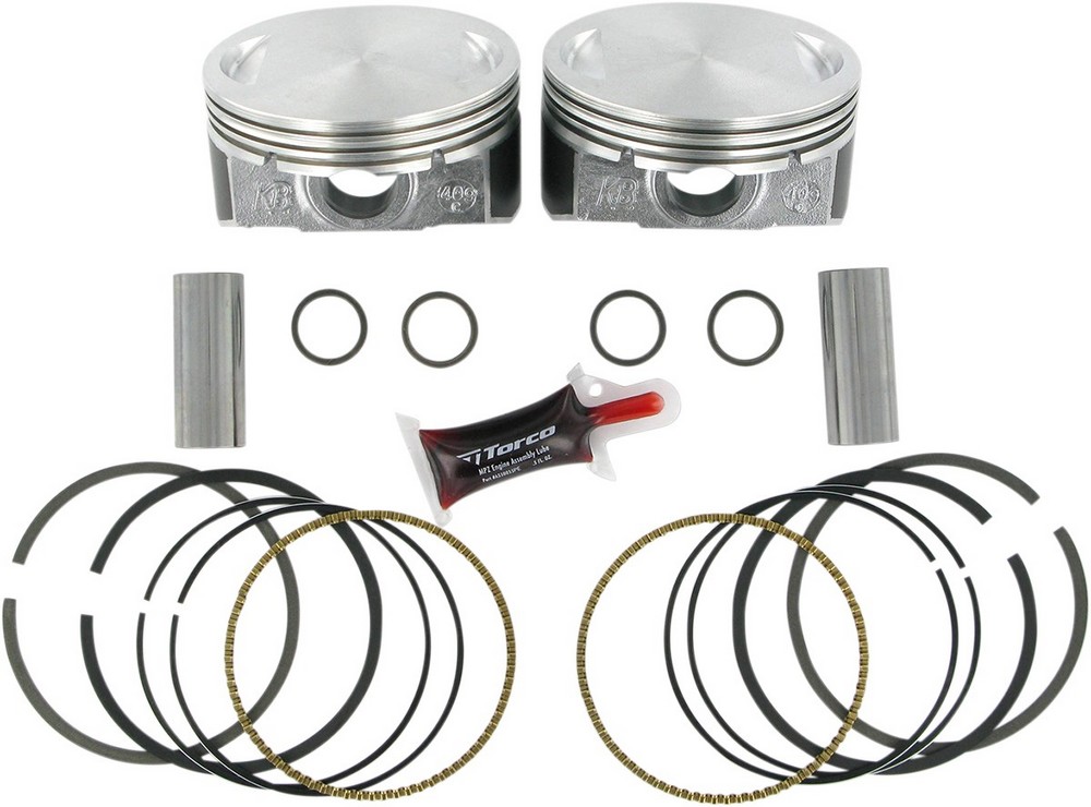 KB PERFORMANCE ケービーパフォーマンス ピストン 103' TC 10：1 .005 【PISTONS 103'TC [0910-0916]】 HARLEY-DAVIDSON ハーレーダビッドソン エンジンパーツ エンジン｜ウェビック　店