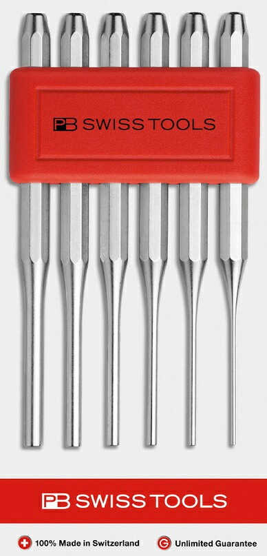 PB ピービー 平行ピンポンチセット ホルダー付 ポンチ 計測ツール