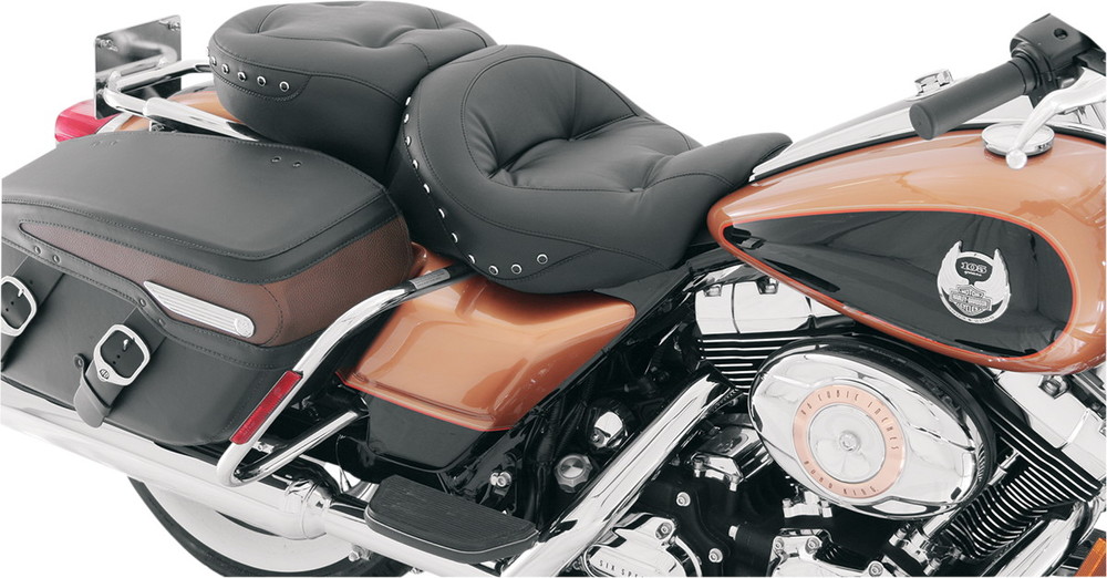 MUSTANG マスタング シート TOUR REG BLK 08-18FLT HARLEY-DAVIDSON ハーレーダビッドソン シート関連 外装