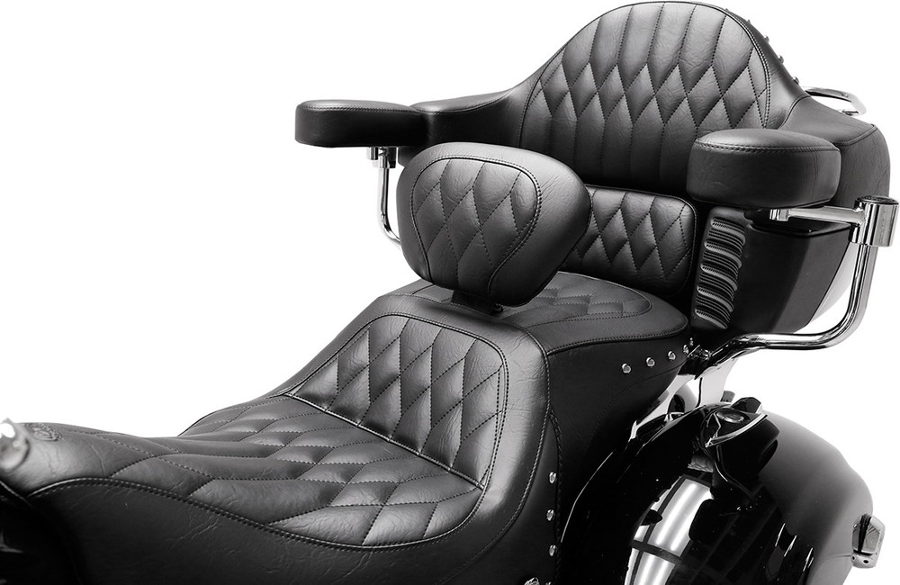 MUSTANG マスタング シート ダイヤモンド ヒーター付き DBR RDMSTR Chief Roadmaster 2016 - 2018 Classic 2017 INDIAN MOTORCYCLE インディアン シート関連 外装｜ウェビック　店