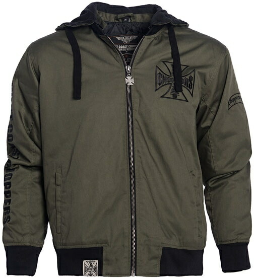 WEST COAST CHOPPERS ウエストコーストチョッパーズ WCC Block jacket military [WCC ブロック ジャケット ミリタリー] EU size