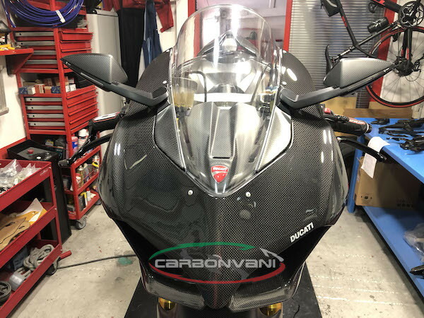 Carbonvani Carbonvani カーボンバーニ 大型バイク カーボンミラー Rl セット Panigale V4r ウェビック 店 送料無料 ツーリング ハンドル Panigale V4r Carbonvani カーボンバーニ Dv4r 38c A
