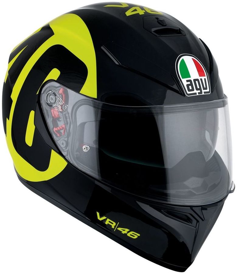 AGV k-3 SV LIQUEFY イエローフロー サイズL アジアンフィットの+