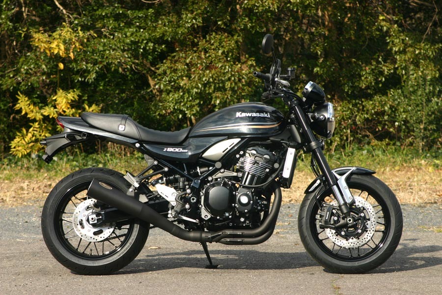 楽天市場 Nojima ノジマ メガホン フルエキゾーストマフラー Z900rs Z900rs Cafe ウェビック 楽天市場店