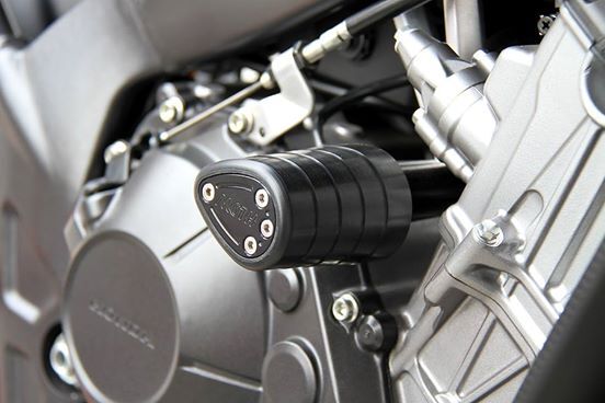 Club517Superbike クラブ517スーパーバイク ドロップシェイプ フレームスライダー CBR650F CB650F HONDA ホンダ エンジンスライダー・フレームスライダー フレーム|ウェビック 店