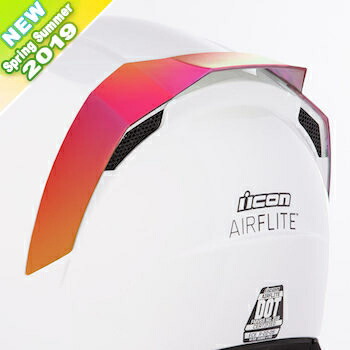 楽天市場 Icon アイコン ヘルメット オプションパーツ Rear Spoiler Airflite リアスポイラー エアフライト Airflite ウェビック 楽天市場店